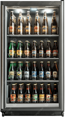 Drink store refrigerator